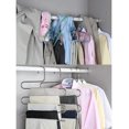 thumbnail image 5 of Stainless Steel Clothes Pants Hangers Closet Storage Organizer for Pants Jeans Scarf Hanging, 5 of 5