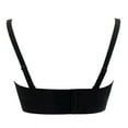 thumbnail image 5 of YWDJ Lounge Bras for Women Plus Size Sleep Bras Underwire Comfy Bras Adjustable Straps Full Coverage Push up Wrap Lounge Bras Padded Plus Size Comfort Bras Comfortable Bras Black 80C, 5 of 7