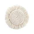 thumbnail image 1 of nipocaio Coasters 6Pcs Cotton Coaster, Bohemian Coasters Round Drinks Coasters, 1 of 5