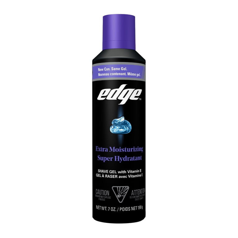 shaving gel as lubricant (3 pack) Edge Extra Moisturizing Shave Gel with Vitamin E, Hydrating  Shaving Gel for Smooth Razor Glide and Skin Comfort, 7 oz
