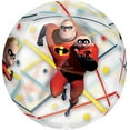 thumbnail image 5 of Incredibles 6th Birthday Party Supplies Superhero Orbz Balloon Bouquet Decorations, 5 of 8