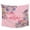 Pink, variant on Happy Mother's Day Tapestry for Bedroom Wall Hanging Tapestry, Pink Love Heart Purple Spring Floral Ceiling Backdrop Tapestries Poster Blanket Wall Decor for Teens Room Living Room Dorm 59" x 79"