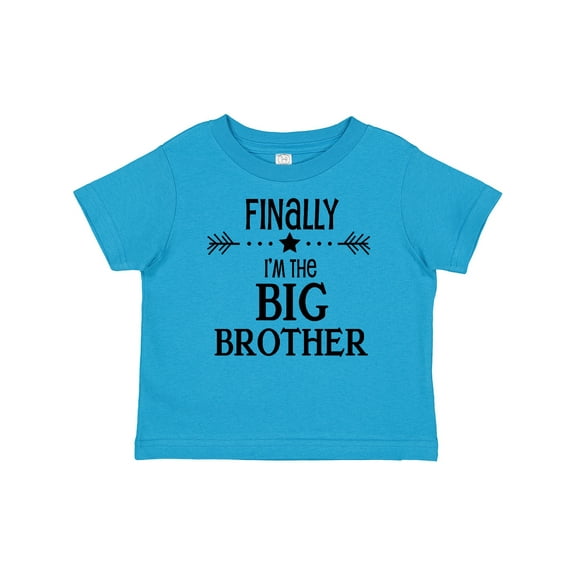 Inktastic Finally I'm the Big Brother Boys Baby T-Shirt
