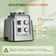 thumbnail image 3 of Licuadora PSIIDAN de 1800 W, molinillo 2 en 1, 2 litros, sin BPA, 3 of 7