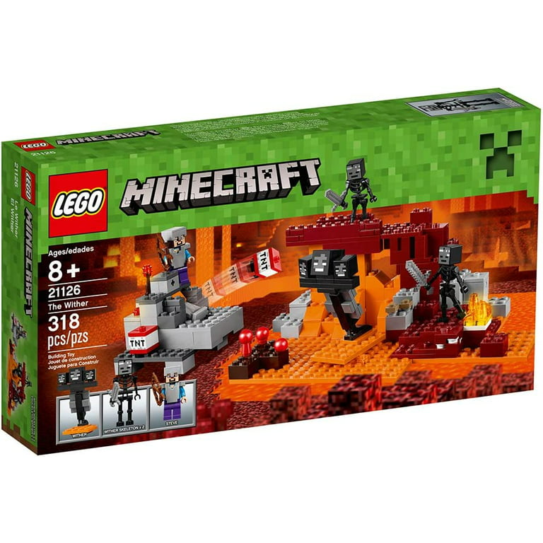 arrangere lindre Samle LEGO Minecraft The Wither 21126 - Walmart.com