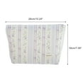 thumbnail image 2 of Unique Bargains 1 Pc Lightweight Clutch Bow Floral Large Makeup Bag for Vacation Purple Canvas, 2 of 6