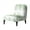 Green Leaf Twig White, variant on ZIATUBLES Armless Chair Slipcover Stretch Spandex Fabric Accent Chair Covers without Arms Removable Furniture Protector with Elastic Bottom for Living Dining Room Hotel, Sunflower Gray Wood Grain