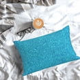 thumbnail image 6 of Kdxio Cotton Pillow Cases 16"X24" Pillowcases,Soft And Breathable Bedroom Pillow Cases-Blue Glitter, 6 of 8