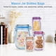 thumbnail image 4 of Bolsas para botellas Mason Jar JanHm 25 unidades reutilizables, 4 of 5