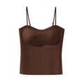 thumbnail image 4 of Women's Tummy Control Shapewear Tank Tops Shapewear Camisoles with Built in Bra Tummy Control Compression Tank Tops for Women Body Shaper Padded Tanks, 4 of 4