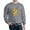 Graphite Gray, variant on - Phi Sigma Pi Full Color Sweatshirt - Crew Neck Sweatshirt