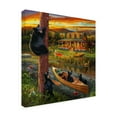thumbnail image 2 of Chris Dobrowolski 'Bear Family Mischief' Canvas Art, 2 of 3