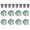 Blue, variant on DiMaddie 40pcs Christmas Dinnerware Set for Xmas Party Supplies