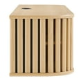 thumbnail image 3 of Modway Fortitude 63" Wall-Mounted TV Stand in Oak, 3 of 10