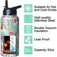 thumbnail image 5 of 32 oz Corgi Water Bottle Cute Dog Tumbler Corgi Gifts Insulated Water bottle with Straws and Flip Lid Stainless Steel Dog Travel Cup, 5 of 6