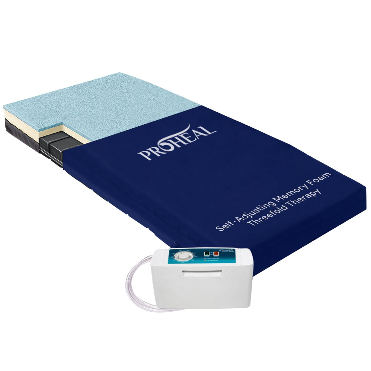 Proheal Self Adjusting Hospital Bed Memory Foam Mattress with