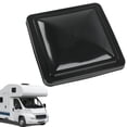 thumbnail image 3 of CROSSDESIGN Replacement 14" x 14" Roof Vent Cover Camper RV Trailer Fit for Ventline pre-2008 and Elixir Style Pin 1994 and Newer Black 1pcs, 3 of 9