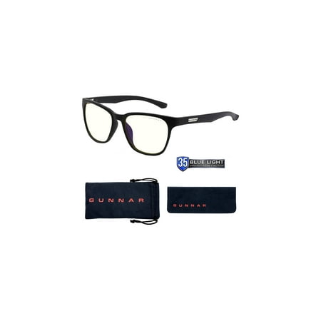 GUNNAR - Blue Light Gaming & Computer Glasses - Berkeley - Onyx