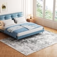 thumbnail image 3 of Area Rug for Living Room, 6'x9' Non-Slip Neutral Abstract Light Gray Indoor Rug, Stain Resistant Carpet for Bedroom, Dinning Room, 3 of 11