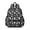 Baseballs Stars Black, variant on Baseballs Stars Black Pattern Backpack for School, Cute School Bag with Adjustable Shoulder Straps and Padded Back, 13.4"x11"x4.7"