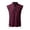 Red, variant on 2026 Men's Sleeveless Hippie Standing Collar Lightweight Blend Casual for Summer Outdoors Boho Tank Tops for Men
