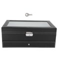 thumbnail image 1 of MultiFunctional Portable Watch Display Case Wristwatch Jewelry Glasses Storage Box Organizer, 1 of 14