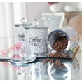 thumbnail image 6 of SHYFOY Kitchen Canister Set with Lids for Coffee Sugar Tea, Set of 3, Crushed Diamond Containers Jar Set Home Counter Decor, 6 of 12