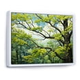 thumbnail image 2 of Designart "Green Tree Sycamore Charm III" Tree Sycamore Floater Framed Wall Decor, 2 of 7