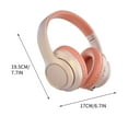 thumbnail image 3 of Bluetooth Headphones Over Ear, 65H Playtime and 6 EQ Music Modes Wireless Headphones with Microphone, HiFi Stereo Foldable Lightweight Headsets, Deep Bass for Home Office Cellphone PC Ect., 3 of 3