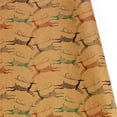 thumbnail image 2 of putnchl Christmas Wrapping Paper Christmas Elements Collection Single-Sided Wrapping Paper Plaid Barn-Moose And Other Patterns-70cmX50cm, 2 of 3
