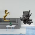 thumbnail image 2 of Estatua del caballo,Estatua de caballo de pie hecha a mano de resina de cafetería,Figura de mesa,Estantes de sujetalibros Estatua de sujetalibros,Sujetalibros decorativos para libros pesados, 2 of 8