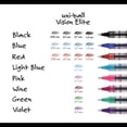 thumbnail image 6 of Vision Roller Ball Pen, Stick, Micro 0.5 Mm, Red Ink, Gray/red Barrel, Dozen | Bundle of 10 Dozen, 6 of 7