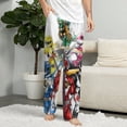 thumbnail image 4 of Power Rangers Pajamas Pants 3D Printing Wide Leg PJ Pant Loungewear Casual Comfy Sleepwear Lounge Pants for Men WomenL, 4 of 9