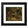 thumbnail image 2 of Abraham Diepraam 22x20 Black Modern Framed Museum Art Print Titled - The Tavern (1665), 2 of 5