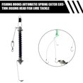 thumbnail image 5 of Anzuelos de pesca Automático Spring Catch Eyección Jig Head Lure Tackle (Negro), 5 of 5