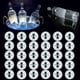 thumbnail image 1 of Posavasos LED, paquete de 30 posavasos iluminados para bebidas, posavasos con luces LED para botellas de licor, clubes, fiestas, bodas, 1 of 8