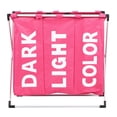 thumbnail image 1 of Divided Clothes Basket, Stylish Laundry Basket, Toys Storage For Washing Storage, 1 of 8