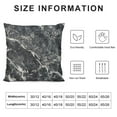 thumbnail image 6 of COMIO Marble Throw Pillow Covers Decorative Black White Gold Art Abstract Modern Pattern Cushion Decor Cases for Sofa Bedroom,Couch Decoration,2 pcs White, 6 of 6