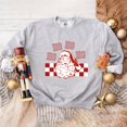 thumbnail image 2 of Ho Ho Ho Checkered | Sweatshirt, 2 of 5