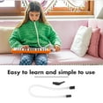 thumbnail image 3 of LIFKOME 1 Set Musical Instrument Melodica Mouthpiece Tube White ABS, 3 of 7