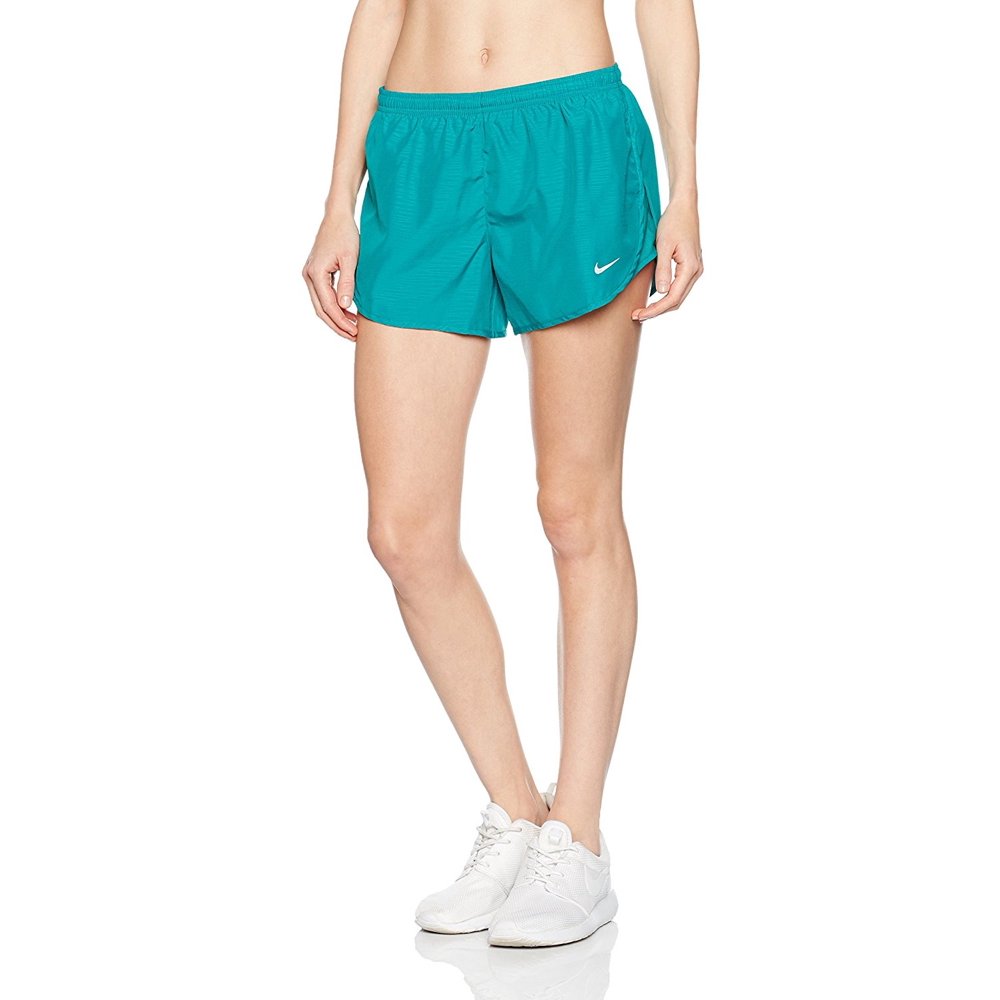Nike Nike Women's DriFit Modern Embossed Tempo Running ShortsTeal