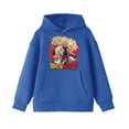 thumbnail image 3 of Bioworld Dragon Ball Z Super Saiyan Heroes Boy's Royal Blue Sweatshirt-XL, 3 of 4