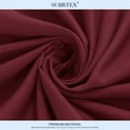 Subrtex Bedding Fitted Sheet Stain Resistant Soft Brushed Microfiber