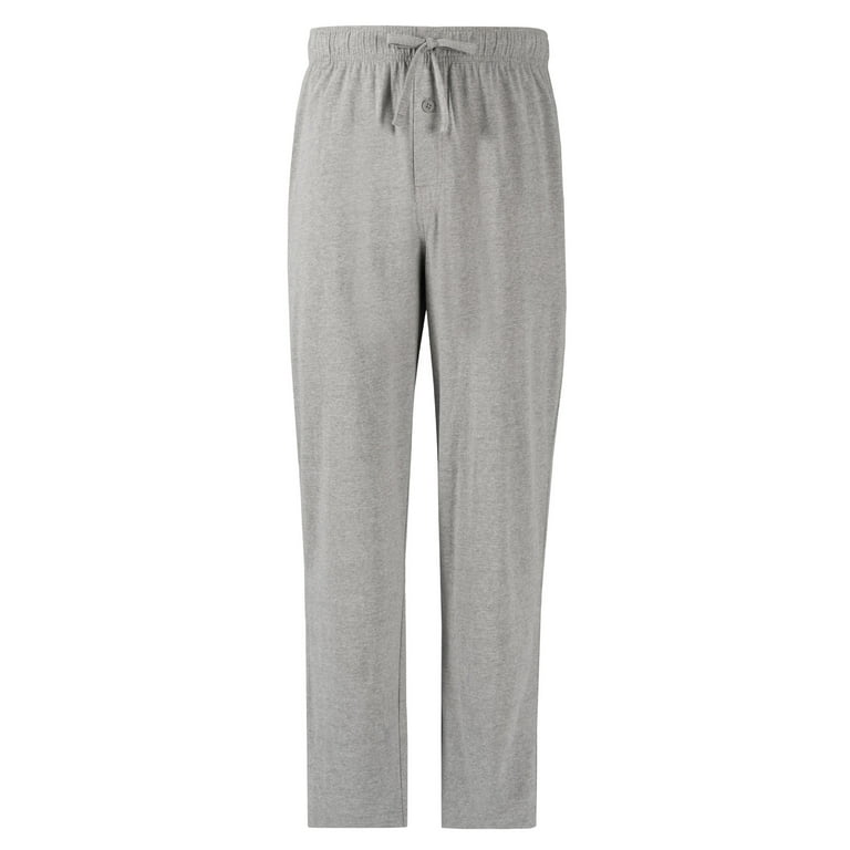 Fruit of the Loom Men s and Big Men s Jersey Knit Pajama Pants Sizes S 6XL Walmart