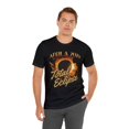 thumbnail image 2 of Eclipse 2024, Bella & Canvas Unisex Cotton T-Shirt, Black, Sizes S - 5XL, 2 of 2