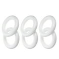 thumbnail image 3 of Shisuyan 6 Pcs Anneaux Ronds en Mousse DIY Multifonctions Couronnes de Mousse DIY pour Fête de Mariage (Blanc), 3 of 8