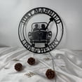 thumbnail image 3 of Handmadetneonsign Personalized Just Married Wedding Car Metal Wall Art LED Light, Lover Metal Sign, 3 of 4