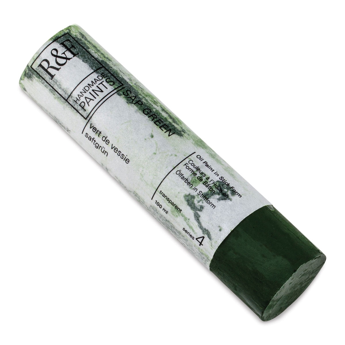 R&F Handmade Paints Pigment Stick, 100ml, Sap Green