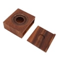 thumbnail image 6 of Yajisi Japanese Style Walnut Candle Tea Warmer, Multi-Functional Teapot & Teacup Warmer - 5.9x5.5x2.4 Inches, 6 of 9
