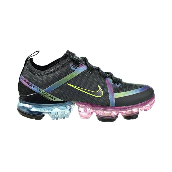 Nike Air VaporMax 2019 Big Kids' Shoes Dark Smoke Grey-Black-Multi-Color-Silver ct9638-001